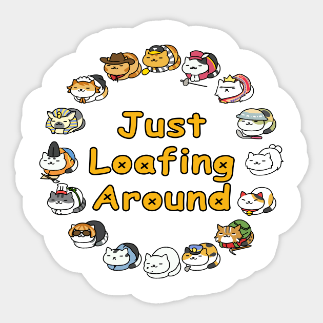 Just Loafing Around Sticker by hellotwinsies